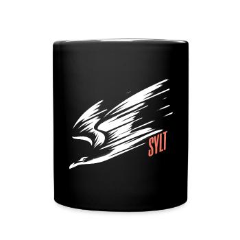 T-shirt de vacances Sylt Dive Low Flyer Seagull - Mug uni - noir - Devant