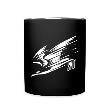 T-shirt de vacances Sylt Dive Low Flyer Seagull - Mug uni - noir - Devant