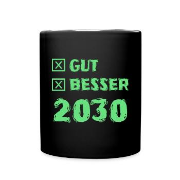 Good 2030 - Full Colour Mug - black - Front