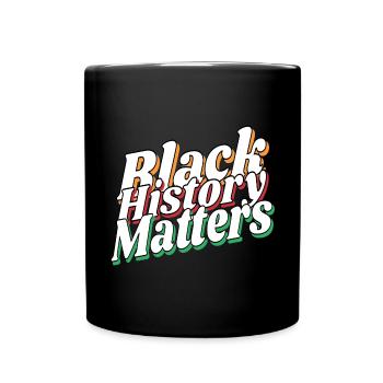 L’histoire de Blach compte - Mug uni - noir - Devant