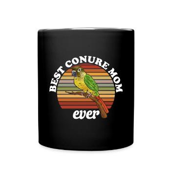 Molina Parakeet Parrot Bird Parakeet - Full Colour Mug - black - Front