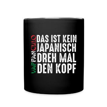 Italy Italian Vaffanculo - Full Colour Mug - black - Front