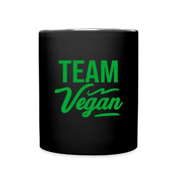 Team Vegan - Full Colour Mug - black - Front