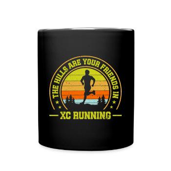 Funny XC Running Gift XC Runner Edition - Full Colour Mug - black - Front