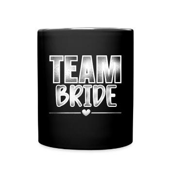 Équipe Bride - Mug uni - noir - Devant