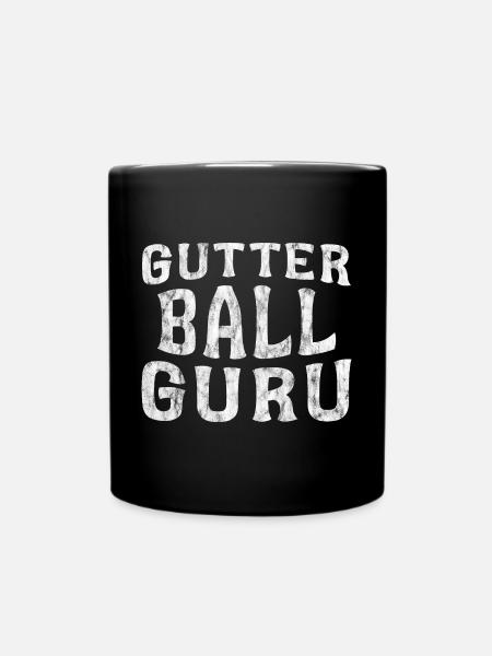 Gutter Ball Guru 5 - Tasse einfarbig - Schwarz