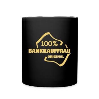 Bank clerk - Full Colour Mug - black - Front