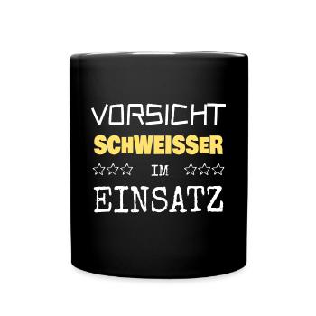 Vocation Welder - Full Colour Mug - black - Front