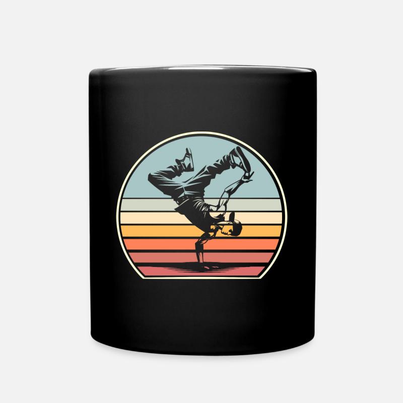 Breakdance - Tasse einfarbig - Schwarz