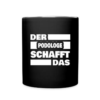 Cadeau pour podiatre - Mug uni - noir - Devant