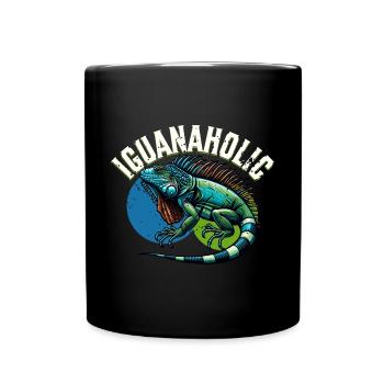Iguana - Full Colour Mug - black - Front