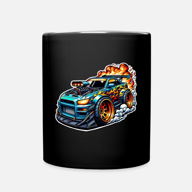 Voiture de sport tuning voiture - Mug uni - noir