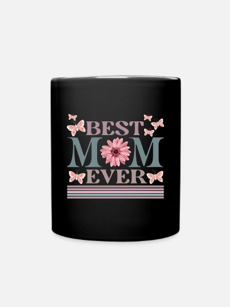 Mama - Tasse einfarbig - Schwarz