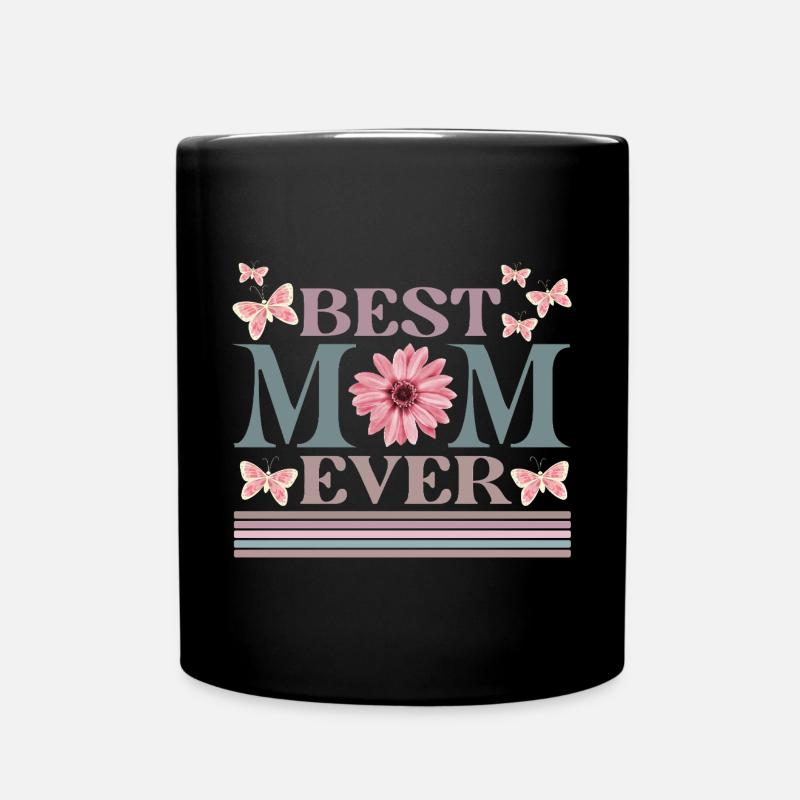 Mama - Tasse einfarbig - Schwarz