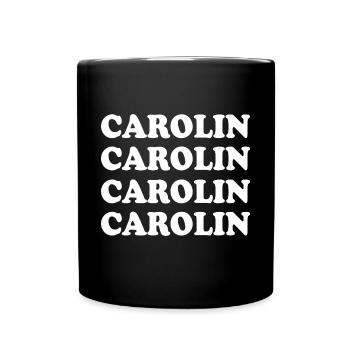 Carolin - Tasse einfarbig - Schwarz - Vorne