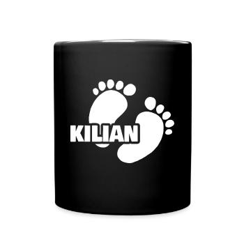 Birth of Kilian - Full Colour Mug - black - Front