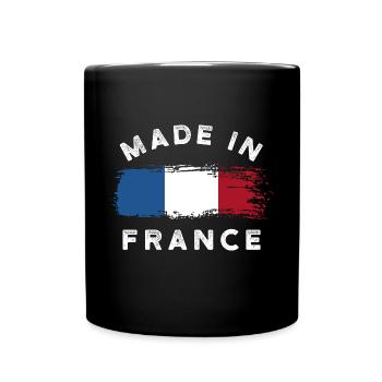 Made in France - France Flag - Full Colour Mug - black - Front
