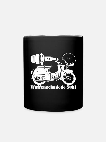 Simson Schwalbe KR51 Waff - Tasse einfarbig - Schwarz