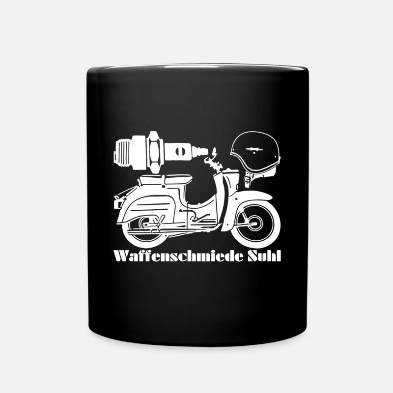 Simson Schwalbe KR51 Waff - Tasse einfarbig - Schwarz
