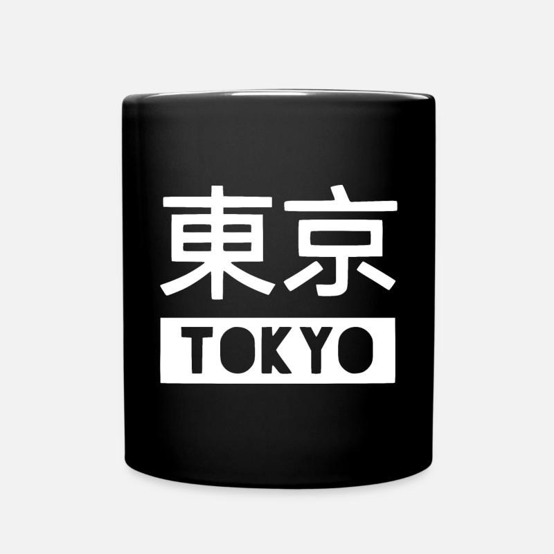 tokyo tokyo - Full Colour Mug - black