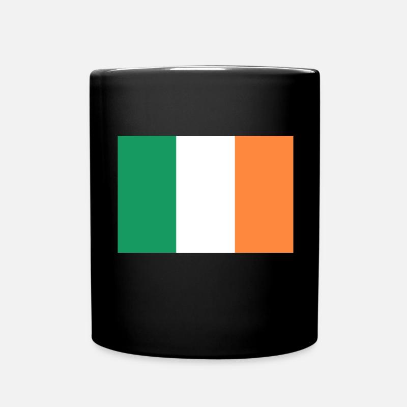 Irlande drapeau irlandais drapeau - Mug uni - noir