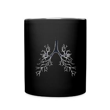 Bronches Poumons - Mug uni - noir - Devant