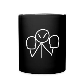 Boxing gloves - Full Colour Mug - black - Front