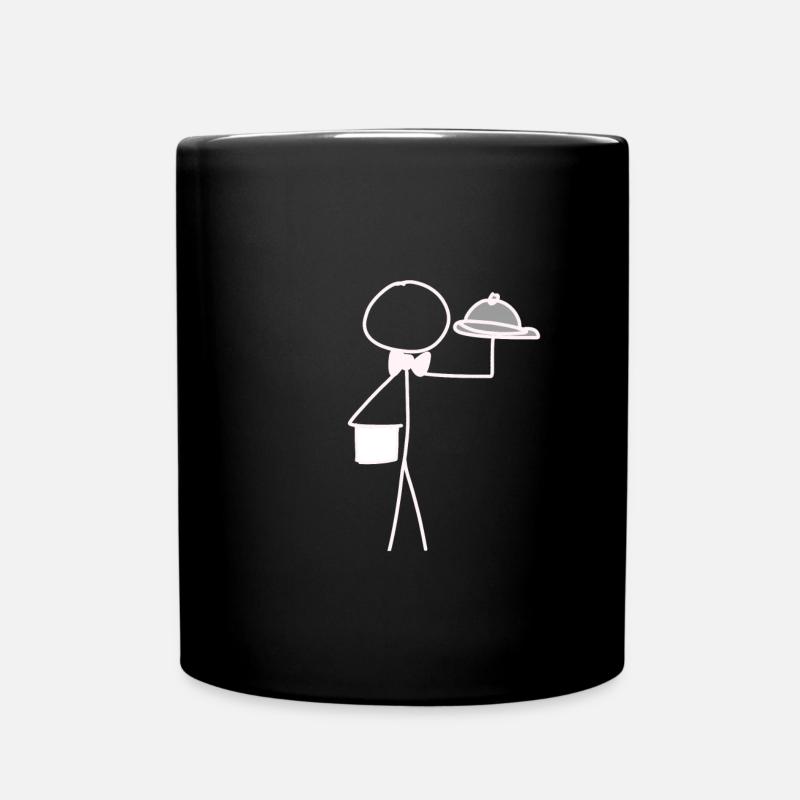 servir le serveur - Mug uni - noir