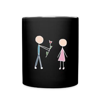 lovers in love - Full Colour Mug - black - Front
