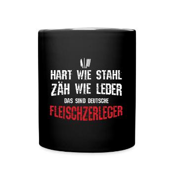 Metzger - Tasse einfarbig - Schwarz - Vorne