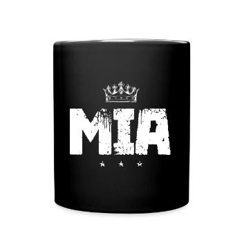 MIA - Mug uni - noir - Devant