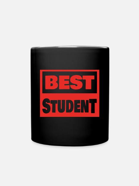 Style of the best Student - Tasse einfarbig - Schwarz