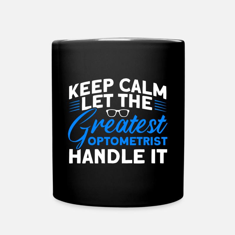 Ophtalmologiste Optométrie Opticien Opticien Opticien Opticien Opticien - Mug uni - noir