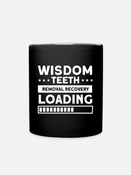 Dents de sagesse Dentiste patient de dent de sagesse - Mug uni - noir