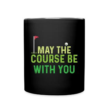 Kurs mit dir. Athlet Gift - Tasse einfarbig - Schwarz - Vorne