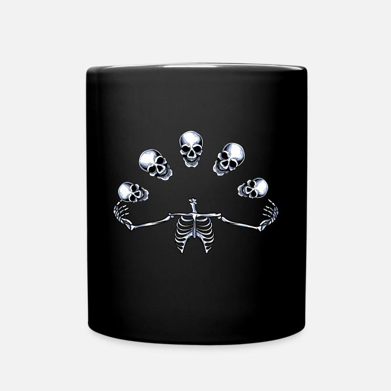 Jonglieren - Tasse einfarbig - Schwarz