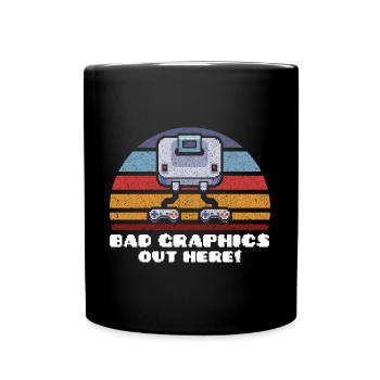 Jeu de hasard Retro Gamer Jeux vidéo Cadeau - Mug uni - noir - Devant