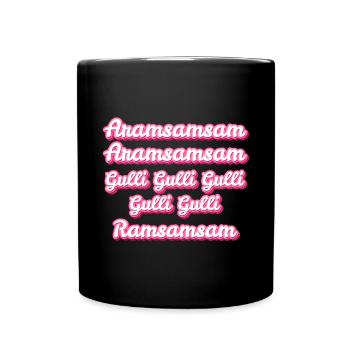 Nursery rhyme - Full Colour Mug - black - Front