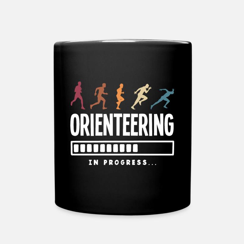 Course d’orientation Course d’orientation Course d’orientation - Mug uni - noir