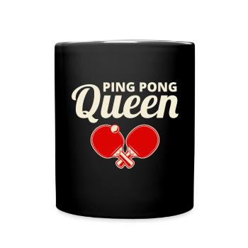 Ping Pong Master Entraîneur de Tennis de Table Paddle Player - Mug uni - noir - Devant