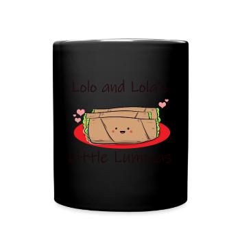 Philippinen Filipino Frühlingsrolle I Geschenk - Tasse einfarbig - Schwarz - Vorne