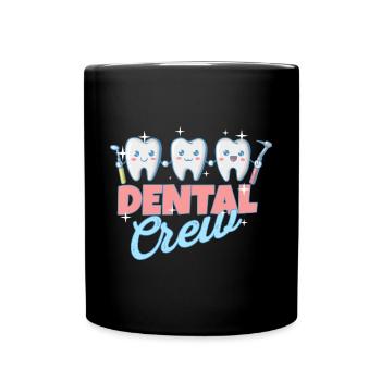 Dentist Dental Assistant Practice Teeth I Gift - Full Colour Mug - black - Front