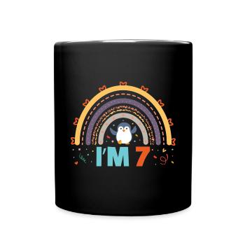 King Penguin Emperor Penguin Penguin Gift - Full Colour Mug - black - Front
