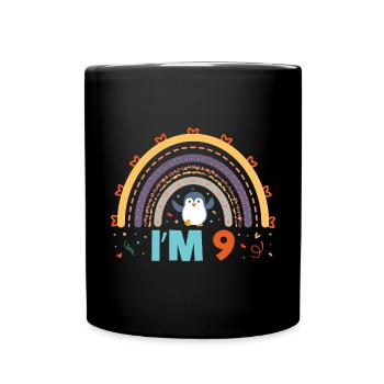 King Penguin Emperor Penguin Penguin Gift - Full Colour Mug - black - Front