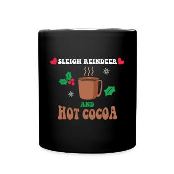 Cadeaux de Noël Noël - Mug uni - noir - Devant