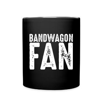 Bandwagon Fan 4 - Tasse einfarbig - Schwarz - Vorne