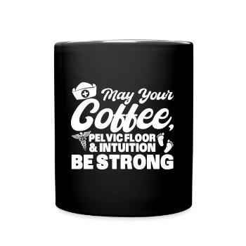 Obstétricien Doula Cadeau de sage-femme - Mug uni - noir - Devant