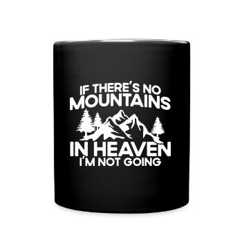 Randonnée Randonnée Cadeau de Randonnée - Mug uni - noir - Devant
