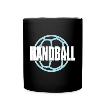 Handball Ball Player Handball Player - Full Colour Mug - black - Front