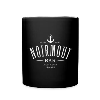 Noirmout Bar - Mug uni - noir - Devant